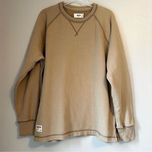 Men’s Hollister Crewneck Sweatshirt Tan - Size M